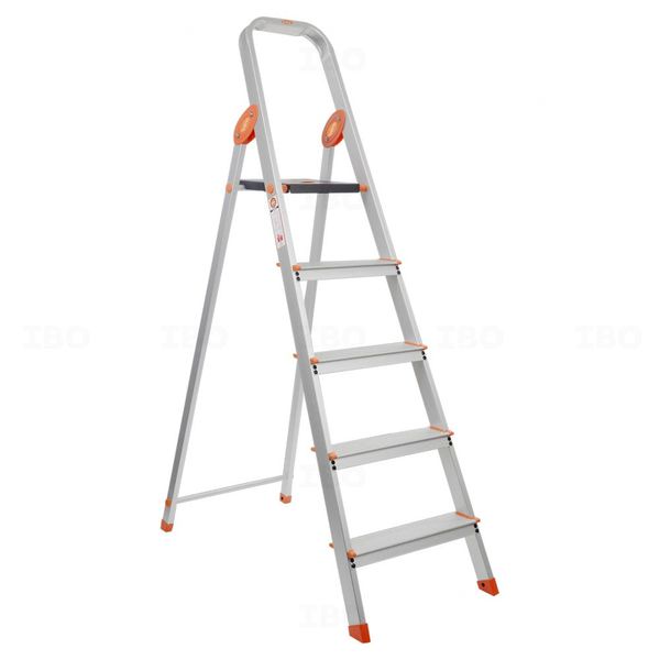 Bathla Advance Carbon Aluminium 5 Step Ladder