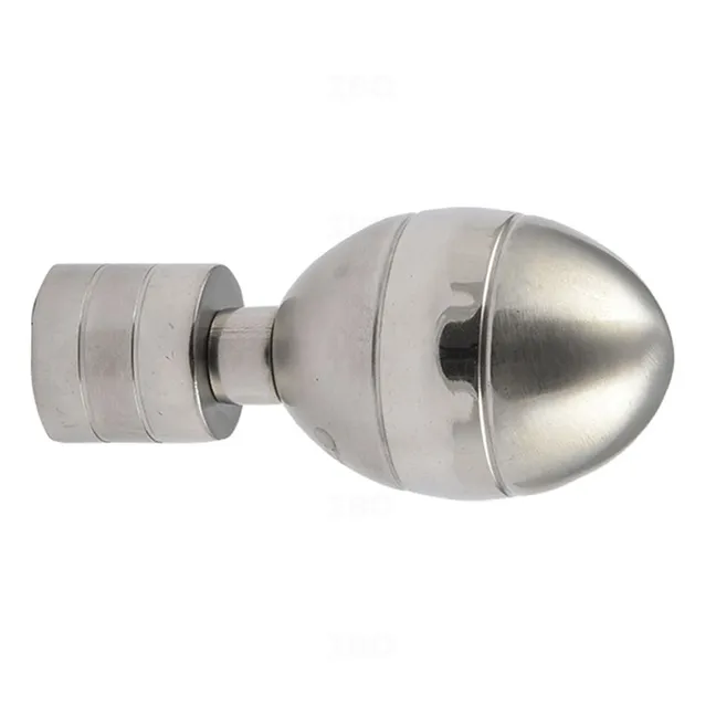 Apace 10SSAPOBR SS Matte Curtain Finial Apace 10SSAPOBR SS Matte Curtain Finial