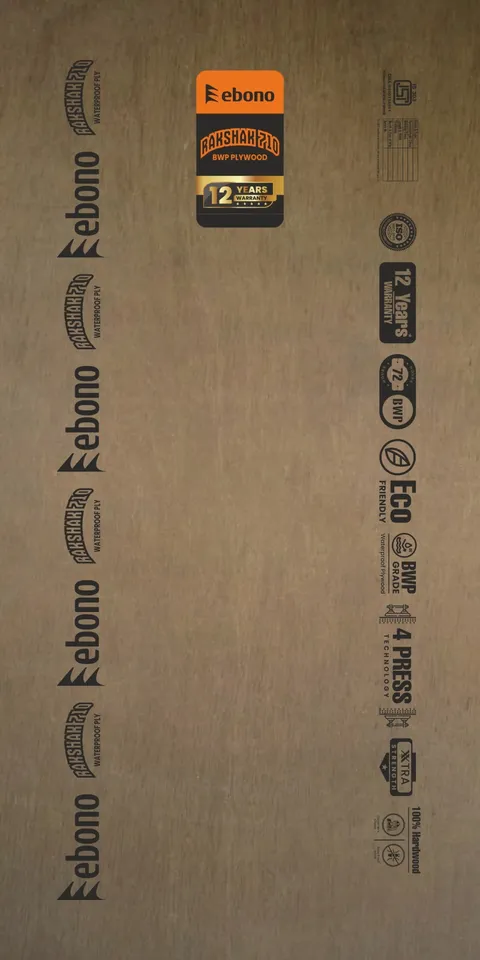 EBONO Rakshak 710 8 ft. x 4 ft. 19 mm BWP Plywood