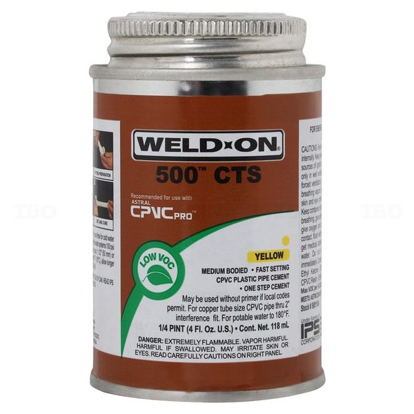 Astral Weld-On CTS-500-118 118 ml Solvent Cement