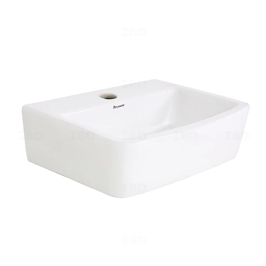 Parryware Atom Plus 400 x 300 x 110 mm White Wall hung Basin Parryware Atom Plus 400 x 300 x 110 mm White Wall hung Basin