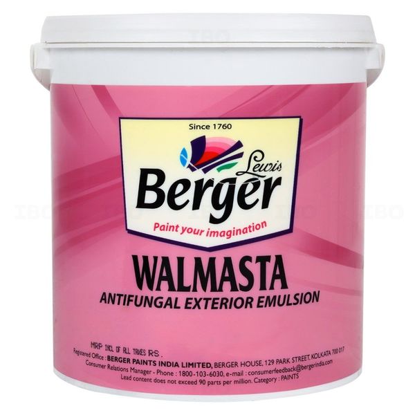 Berger Paints Walmasta 3.6 L Yellow Base Interior Emulsion - Base Berger Paints Walmasta 3.6 L Yellow Base Interior Emulsion - Base