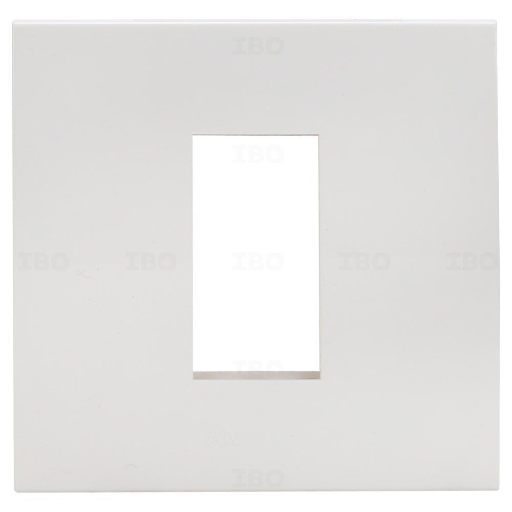 Anchor Penta Modular 1 Module Glossy White Switch Board Plate Anchor Penta Modular 1 Module Glossy White Switch Board Plate