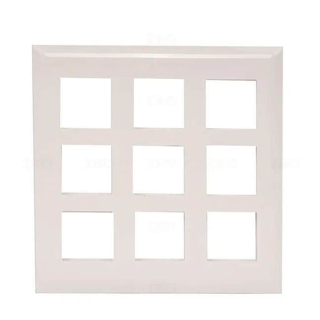 Schneider Livia 18 Matt White Switch Board Plate