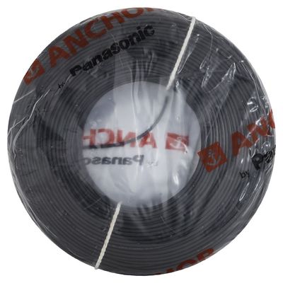 Anchor Advance FR 1 sq mm Black 180 m FR PVC Insulated Wire Anchor Advance FR 1 sq mm Black 180 m FR PVC Insulated Wire