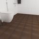Sunhearrt Liberty Wenge Brown FL Textured 300 mm x 300 mm Ceramic Floor Tile2