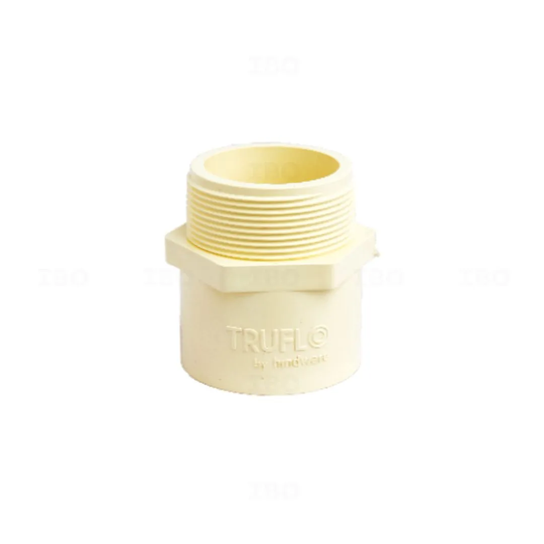 TRUFLO 1 in. (25 mm) CPVC Male Threaded Adaptor (Plastic)