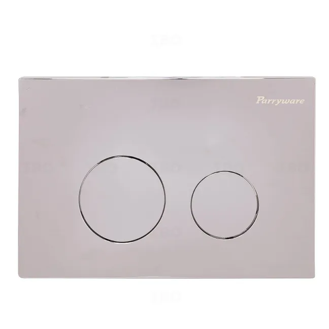 Parryware Silver Dual Flush Plate