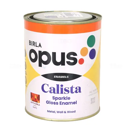 BIRLA opus SGE 67 Calista Sparkle Gloss 1 L Phirozi Enamel-Color BIRLA opus SGE 67 Calista Sparkle Gloss 1 L Phirozi Enamel-Color