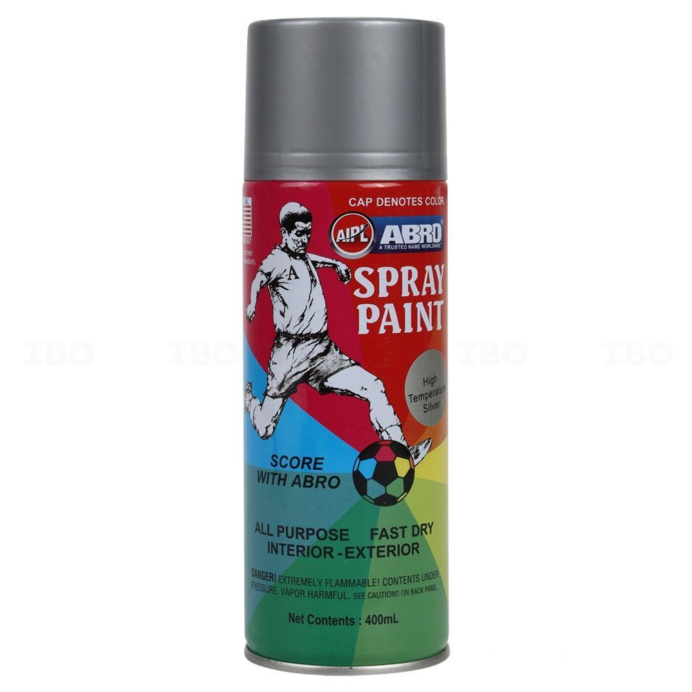 ABRO High Heat Silver 400 ml Spray Paint