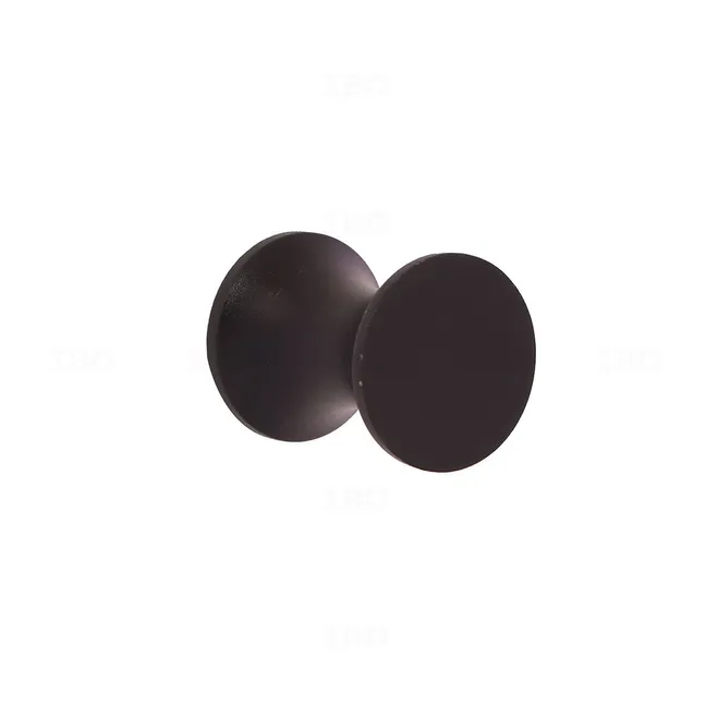 Plum Dhol Black Cabinet Knob