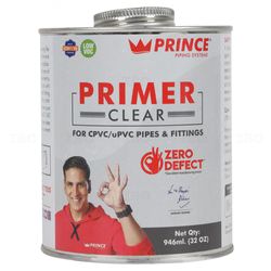 uPVC/CPVC Primer Clear 946 ml (Tin)