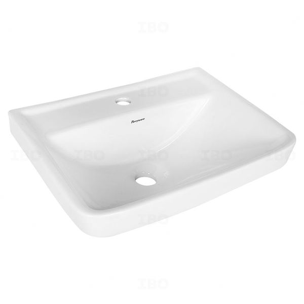 Parryware 480 x 360 x 180 mm White Pedestal Basin without Pedestal