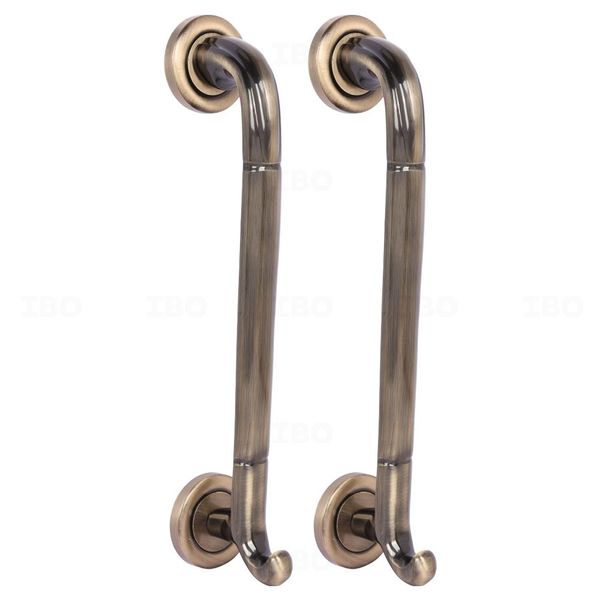 Disha PH-1105 Antique 12 in. Brass Door Handle Disha PH-1105 Antique 12 in. Brass Door Handle