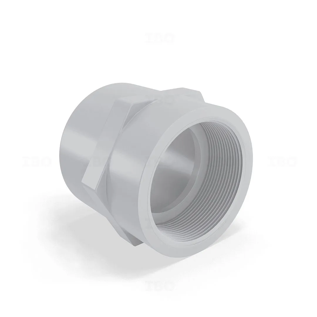 Finolex 1½ in. (50 mm) 10 Kg/cm² Female Threaded Adaptor Agriculture Fitting