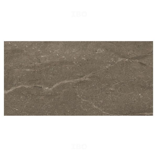 Orient Bell Piasentina Stone Brown Glossy 600 mm x 300 mm Ceramic Wall Tile