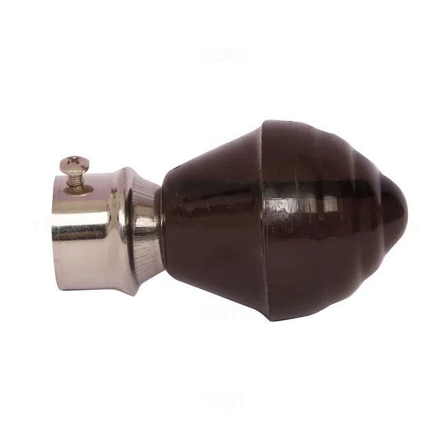 Vrajratna Brown Curtain Bracket