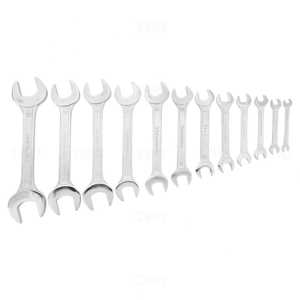 Taparia DEP 12 6x7 to 30x32 mm 12pc Open Ended Spanner Set