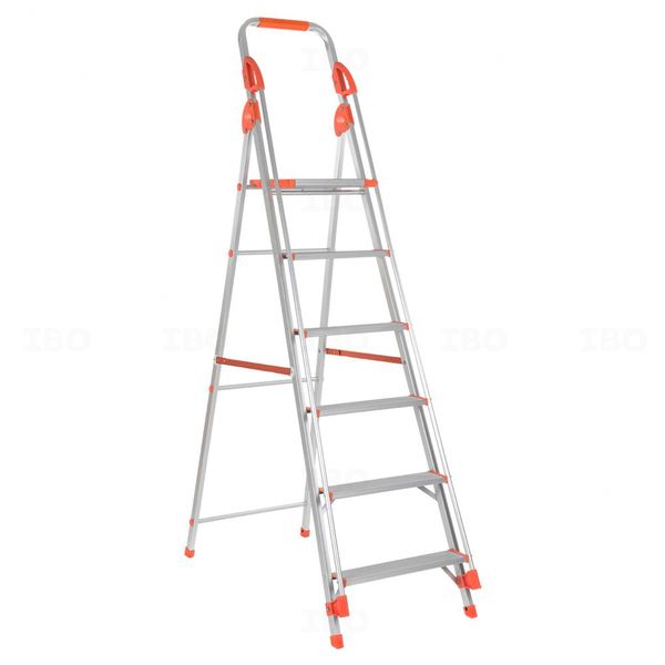 Bathla Zenith Aluminium 6 Step Ladder