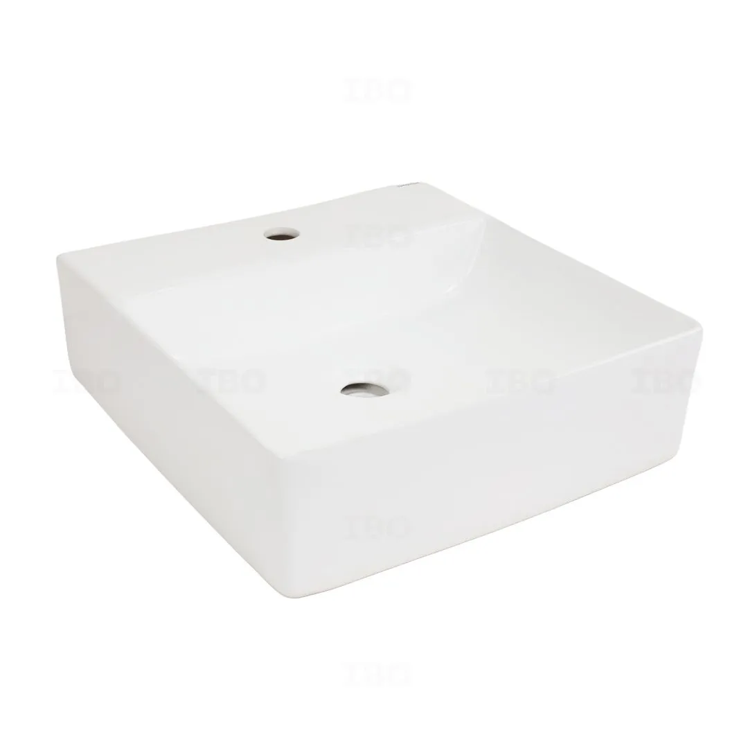 Sunhearrt Qube 425 x 435 x 135 mm Table Top Basin with Hole