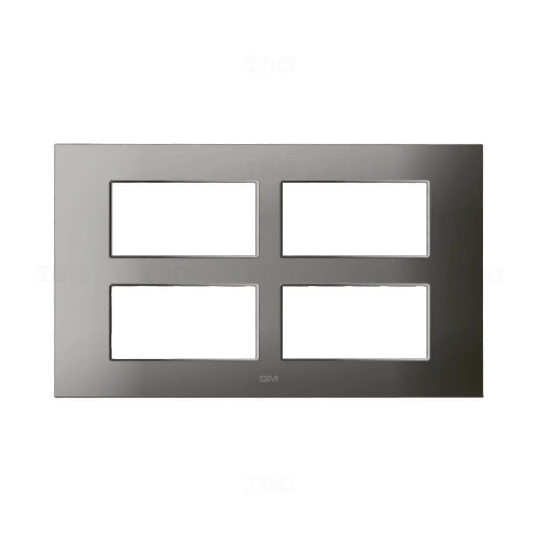 GM G-Nine X Stela 16 Module Glossy Metalik Graphite Magnesia Switch Board Plate GM G-Nine X Stela 16 Module Glossy Metalik Graphite Magnesia Switch Board Plate