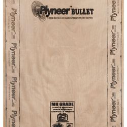 Plyneer Bullet 8 ft. x 4 ft. 18 mm MR Plywood