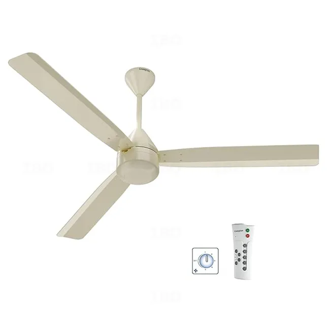 Crompton 1200mm Cromair Regmote (Ivory) Ceiling Fan