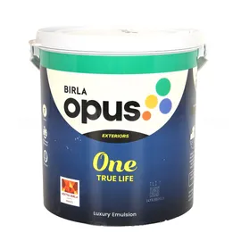 BIRLA opus TLI 1 One True Life Pastel 4 L Exterior Emulsion - Base