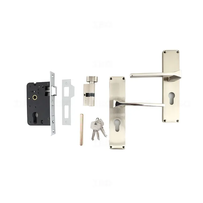 Godrej 5992 SS Matte Mortise on Plate Set (CY Type) Godrej 5992 SS Matte Mortise on Plate Set (CY Type)
