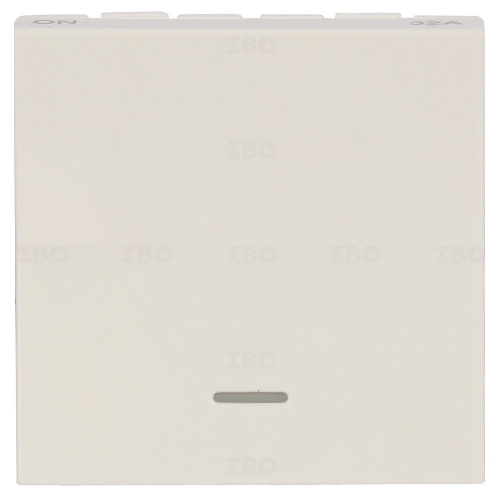 Schneider Unica Pure White 1 Way 32 A DP Modular Switch