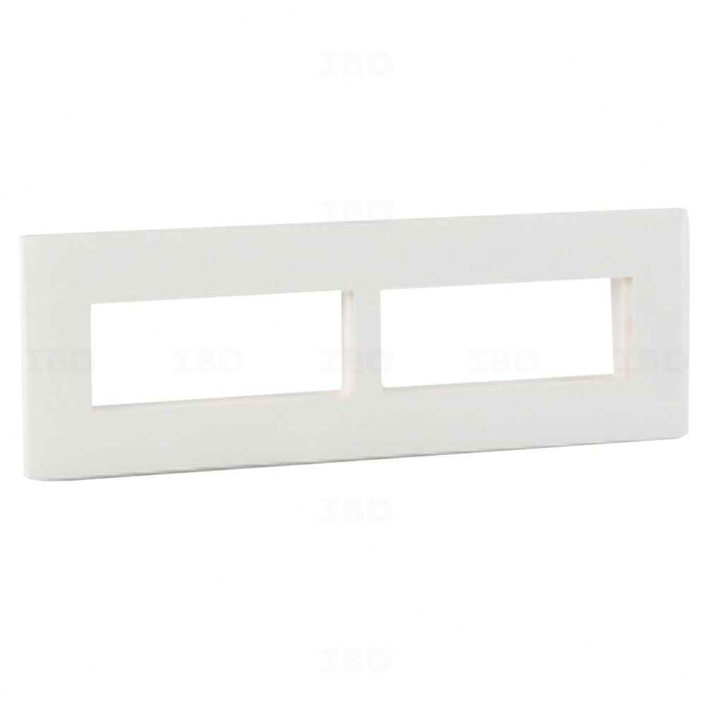 Legrand Mylinc 8 (H) Module Glossy White Switch Board Plate