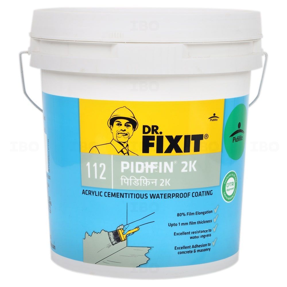 Dr. Fixit Pidifin 2K Off-White 9 kg Floor Waterproofing