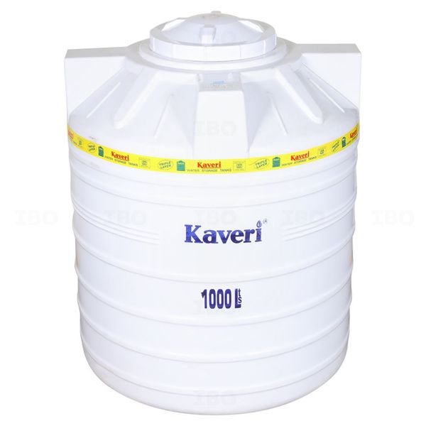 Kaveri 3 Layer White 1000 L Overhead Tank Kaveri 3 Layer White 1000 L Overhead Tank