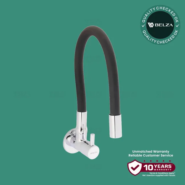 BELZA STREAM SINK TAP FLEXI- Black