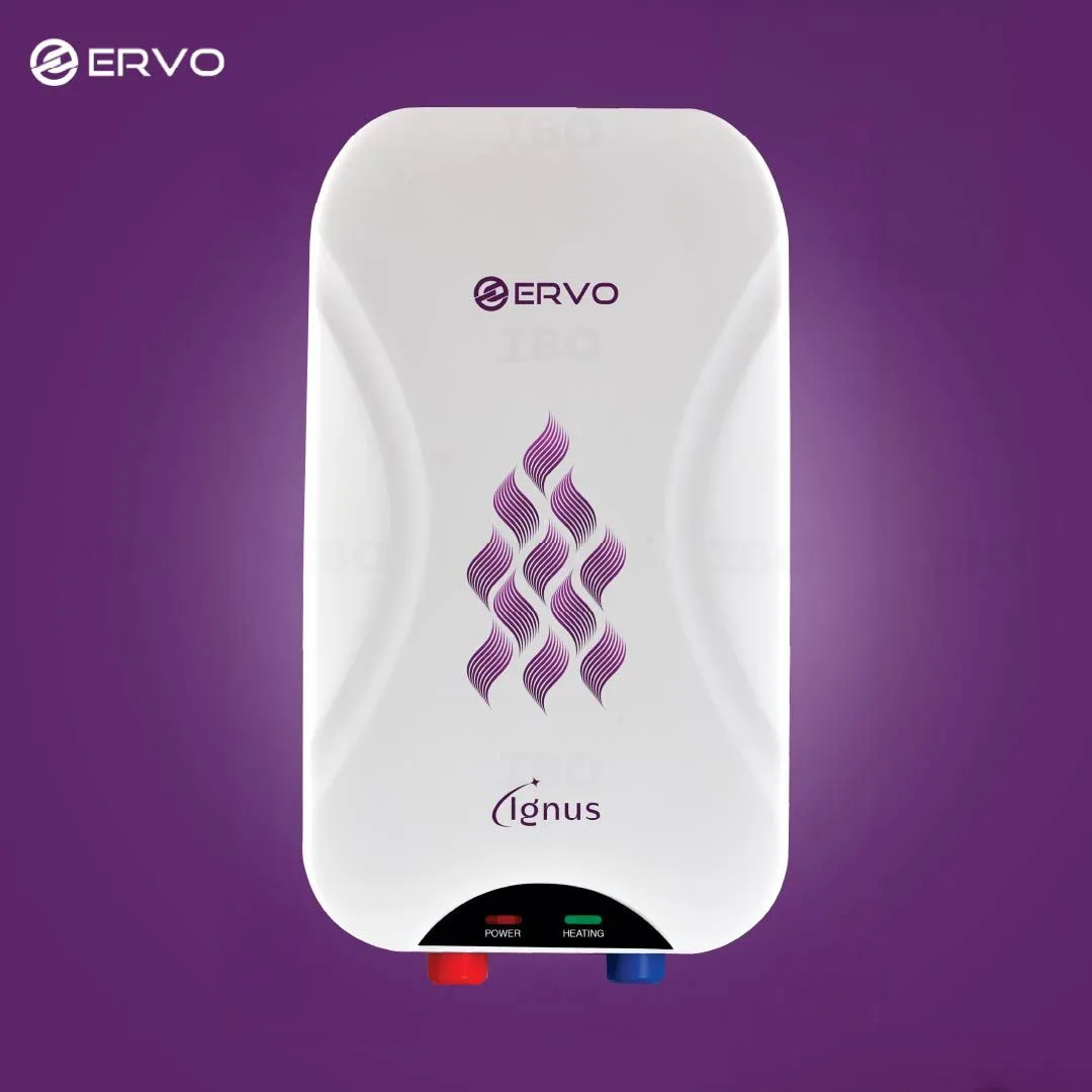 Ervo 3 L Vertical 3KW Instant Geyser
