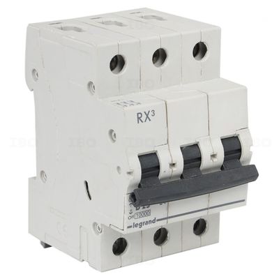Legrand RX3 Triple Pole 25 A B Curve MCB Legrand RX3 Triple Pole 25 A B Curve MCB