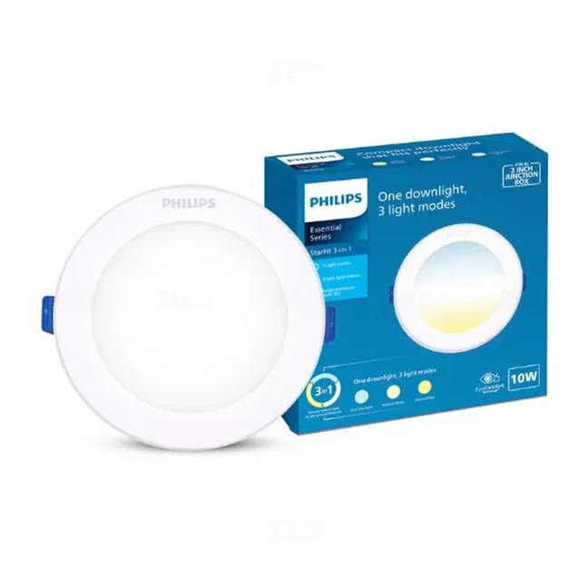 Philips  10 W Star Fit WW LED Downlighter