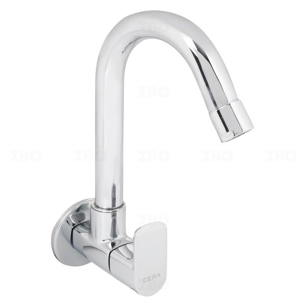 Cera Deck Mounted Chrome Sink Tap