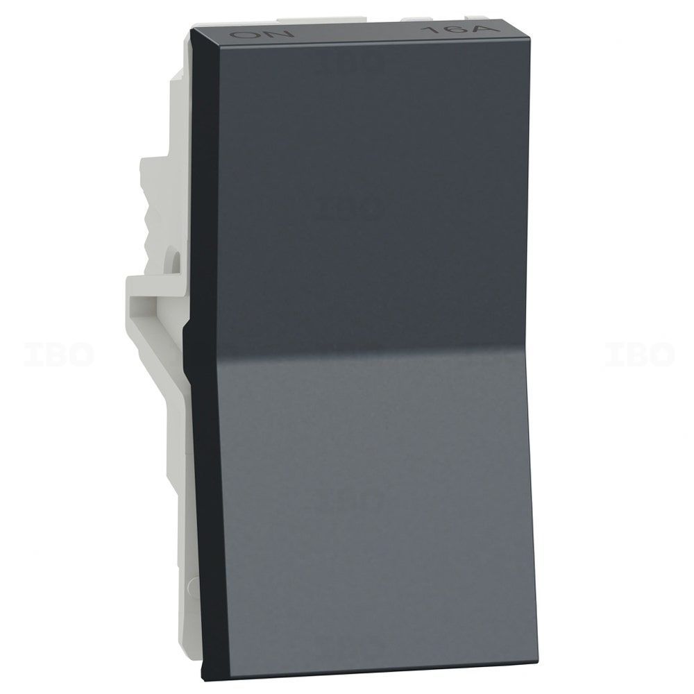 Schneider Unica Pure Grey 1 Way 16 A Modular Switch Schneider Unica Pure Grey 1 Way 16 A Modular Switch