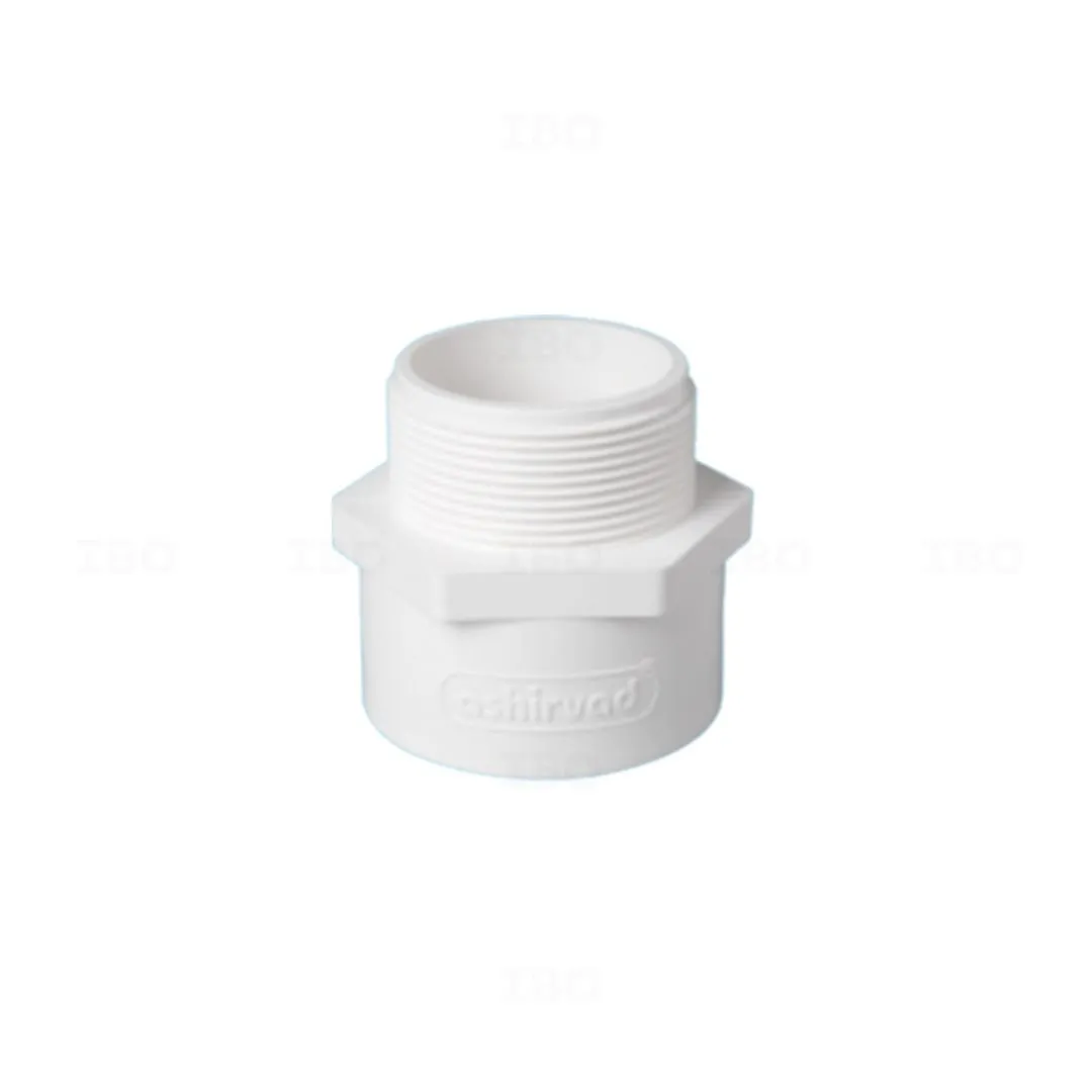 Ashirvad Aqualife 1 in. (25 mm) UPVC MTA (Male Thread Adaptor) Ashirvad Aqualife 1 in. (25 mm) UPVC MTA (Male Thread Adaptor)