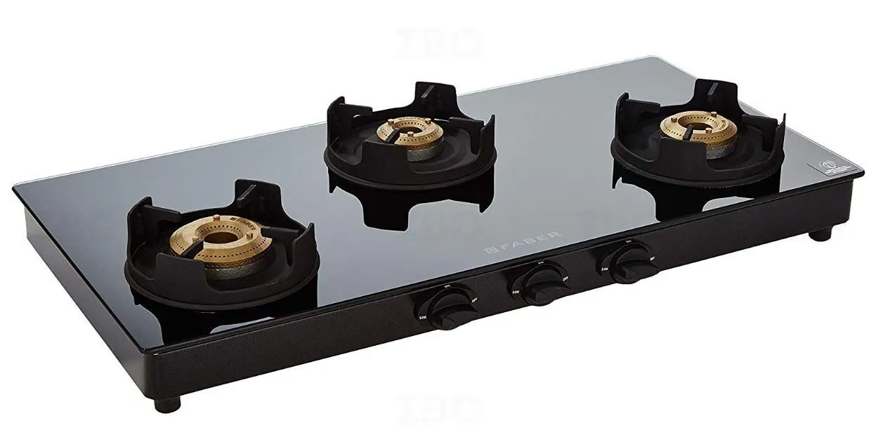Faber Onyx 3 Burner Manual Gas Stove