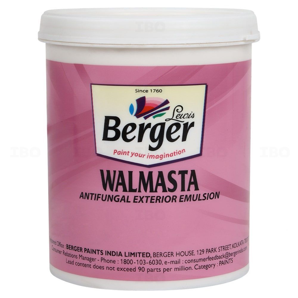 Berger Paints Walmasta 900 ml Cream Interior Emulsion - Color