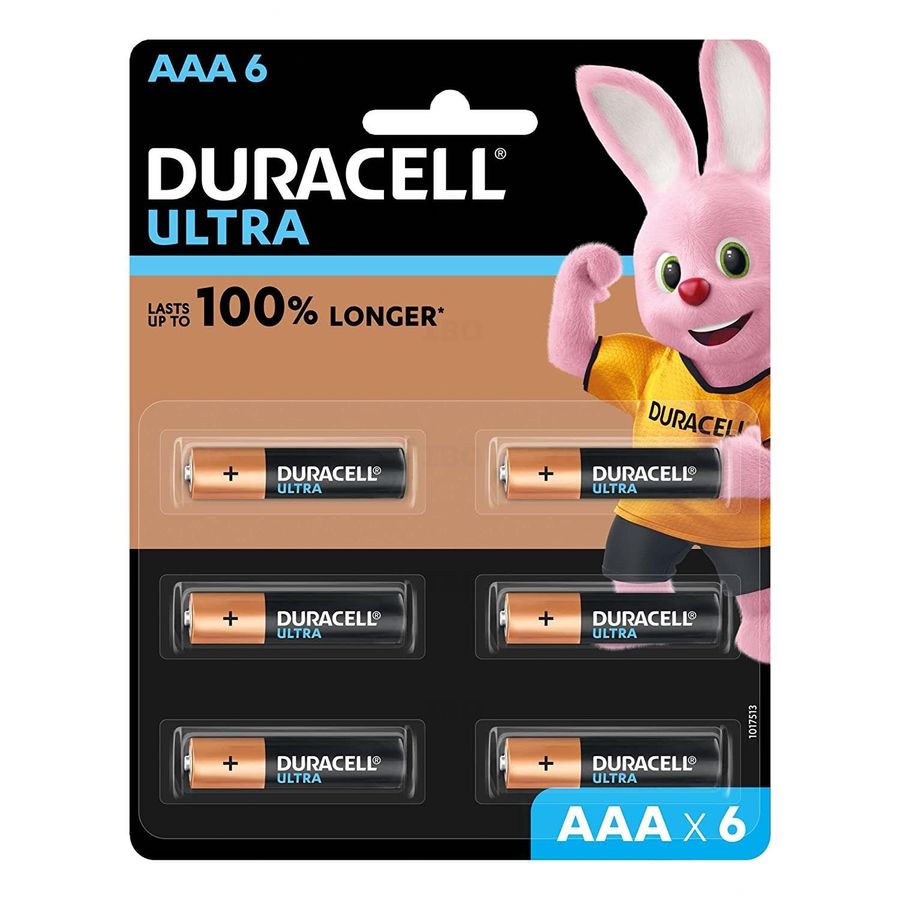 Duracell Ultra AA 1.5 V Pack of 6 Alkaline Battery