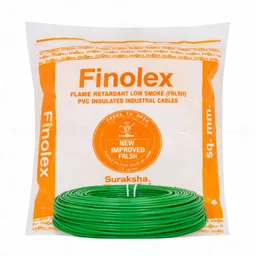 Finolex FRLS-H 2.5 sq mm Green 180m 1C PVC Insulated Industrial Cable 1100 V
