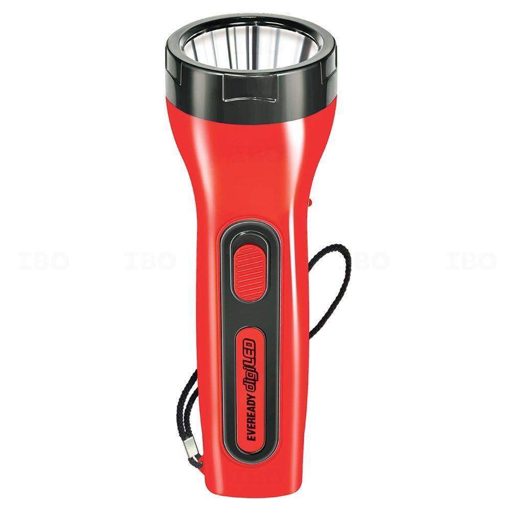 DL 92 4 V Red Rechargeable Torch