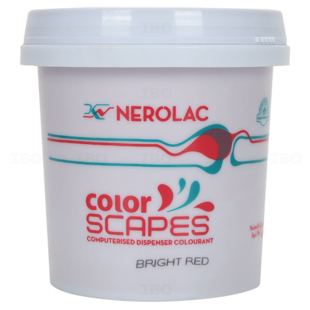 Nerolac Bright Red 1 L Machine Colorant