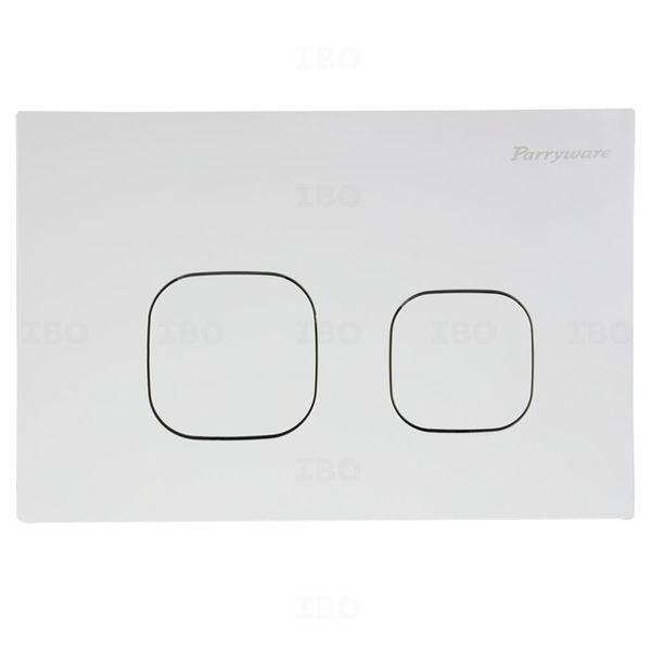 Parryware White Dual Flush Plate Parryware White Dual Flush Plate