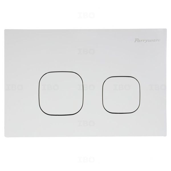 Parryware White Dual Flush Plate