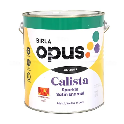 BIRLA opus SSE 71 Calista Sparkle Satin 4 L Special Teak Enamel-Color BIRLA opus SSE 71 Calista Sparkle Satin 4 L Special Teak Enamel-Color