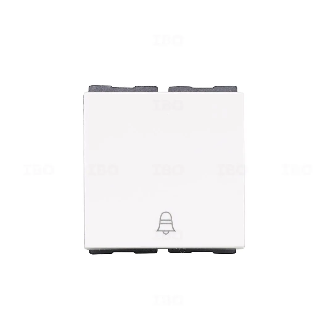 Lisha Special 7 Classic White Bell Push 10 A Modular Switch Lisha Special 7 Classic White Bell Push 10 A Modular Switch